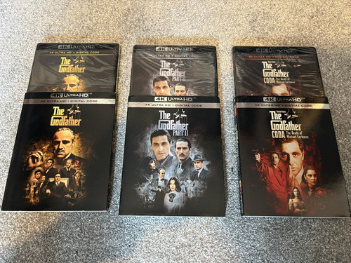 The godfather trilogy - 4k, uhd