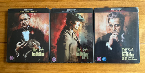 The godfather trilogy uhd - trilogy, 4k