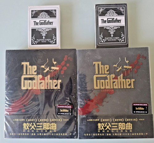 The godfather trilogy blufans - the,